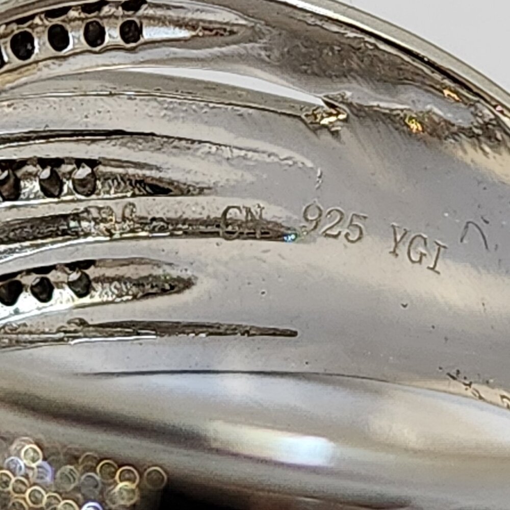Estate Silver Multi-Band Ring - Picture 8 of 13
